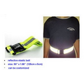 Reflective safety waist belt